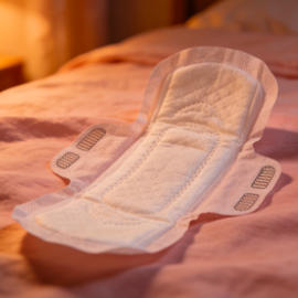 月经期间经血量较大时如何选择卫生巾？